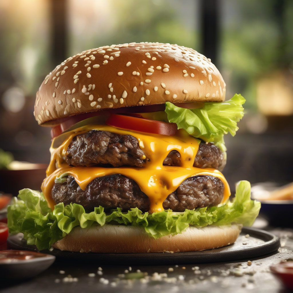 Food photography generated with VidMake